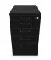 Kontenerek biurowy EASY SPACE 4D PB 43cm czarny grafitowy I sklep meblowy MIRAT.
