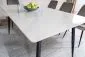 Stół RION 130x70 biały/czarny mat I sklep meblowy MIRAT. styl LOFT