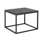 Ława ROSSI B 60x60 czarna w stylu loft I sklep meblowy MIRAT. styl GLAMOUR, LOFT
