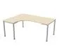 Biurko narożne EASY SPACE I-LEG LS 160x140cm akacjowe I sklep meblowy MIRAT.