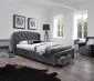 Łóżko SABRINA 160x200 Halmar | MIRAT. w stylu GLAMOUR kolekcja