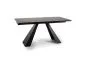 Stół SALVADORE CERAMIC 160(240)x90 brązowy I sklep meblowy MIRAT. styl LOFT