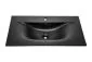 Szafka pod umywalkę NOVA BLACK 82-80-2S 80cm czarna nowoczesna I sklep meblowy MIRAT. styl RYFLOWANY