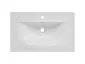 Szafka pod umywalkę LUXOR BLACK 82-70-2S 70cm dąb olejowany/czarna glamour I sklep meblowy MIRAT. styl GLAMOUR