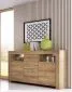 Komoda BROKON 155 dąb riviera z szufladami | MIRAT. w stylu kolekcja BROKON