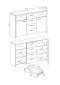 Komoda BROKON 155 dąb riviera z szufladami | MIRAT. w stylu kolekcja BROKON