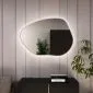 Wiszące lustro łazienkowe PALETTA LED 100x72cm kolor ramki do wyboru I sklep meblowy MIRAT.