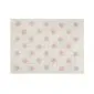 Dywan dziecięcy STARS NATURAL VINTAGE NUDE 120x160 beżowy w różowe gwiazdki | MIRAT. w stylu kolekcja