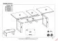 Stół VENOM 160(210)x90 w stylu loftowym | MIRAT. w stylu LOFT kolekcja