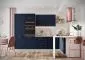 Panel boczny ADELE 223,3x56,4 granatowy I sklep meblowy MIRAT. styl VINTAGE kolekcja ADELE