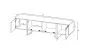 Szafka RTV GRANT 180cm czarny mat do salonu I sklep meblowy MIRAT. styl GLAMOUR, LOFT
