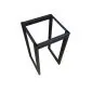 Taboret MAESTRO LOW MG VELVET zielony na metalowych nogach | MIRAT. w stylu kolekcja