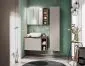 Szafka łazienkowa SANTA FE TAUPE 60 szara krzemowa z lustrem COMAD | MIRAT. styl LOFT kolekcja SANTA FE TAUPE