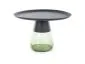 Stolik kawowy TIFFANY B 70x70 czarny/zielony do salonu I sklep meblowy MIRAT.