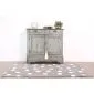 Dywan dziecięcy TOPOS GRIS/GREY 120x160 szary w białe kropki | MIRAT.