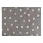 Dywan dziecięcy TOPOS TRICOLOR GREY ROSA/PINK 120x160 szary w kropki | MIRAT.