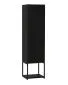 Szafka łazienkowa TURF BLACK INTAGE 1D 33cm czarna jednodrzwiowa I sklep meblowy MIRAT. styl LOFT, RYFLOWANY kolekcja TURF