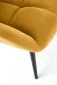 Fotel uszak TYRION VELVET musztardowy do salonu | MIRAT. w stylu LOFT kolekcja