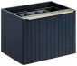 Szafka pod umywalkę nablatową SANTA FE DEEP BLUE 80 niebieska indigo COMAD | MIRAT. styl GLAMOUR, LOFT kolekcja SANTA FE DEEP BLUE
