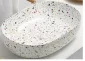 Szafka pod umywalkę ICONIC ROSE 60cm + ICONIC WHITE 20cm zestaw z blatem ryflowane fronty I sklep meblowy MIRAT. styl RYFLOWANY
