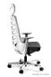 Fotel biurowy SPINELLY biały/czarny/szary ergonomiczny | MIRAT.