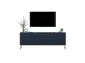 Szafka RTV TAL 150 granatowa mat MEBLE LINDNER | MIRAT. w stylu GLAMOUR, LOFT kolekcja TAL