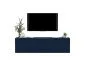 Szafka RTV TAL 2 150 granatowa mat MEBLE LINDNER | MIRAT. w stylu GLAMOUR, LOFT kolekcja TAL
