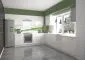 Front do zabudowy zmywarki 60 VENTO DM-60/72 jasnoszary połysk z uchwytem | MIRAT. w stylu kolekcja VENTO