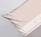 Pościel 100% bawełniana Greno Premium Versus 220x200 cm beżowa MIRAT.