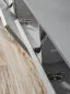 Szafka RTV VERTI perla gray + panel ścienny z lamelami I sklep meblowy MIRAT. kolekcja VERTI