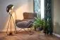 Fotel do salonu VOLKER ciemnoszary w stylu loft | MIRAT. w stylu LOFT kolekcja