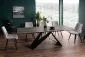 Stół WESTIN CERAMIC 160(240)x90 brązowy I sklep meblowy MIRAT. styl LOFT