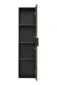 Szafka łazienkowa XILO BLACK WOTAN 80 35cm wysoki słupek I sklep meblowy MIRAT. styl LOFT, RYFLOWANY kolekcja XILO