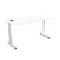 Biurko EASY SPACE C-LEG RC 2 140x60cm białe do pracy I sklep meblowy MIRAT.