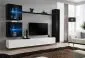 Meblościanka SWITCH XVIII wisząca nowoczesna na wysoki połysk | MIRAT. w stylu kolekcja SWITCH