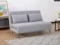 Sofa rozkładana z funkcją spania ZENIA szara bez podłokietników | MIRAT. w stylu kolekcja