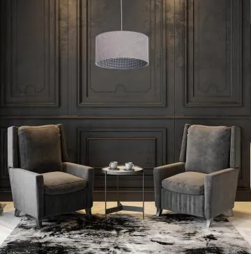 Lampa wisząca HOME 40 szara