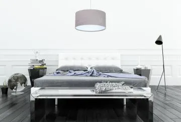 Lampa wisząca HOME 40 szara/biała