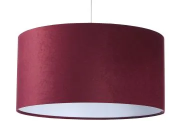 Lampa wisząca HOME 30 bordowa/biała