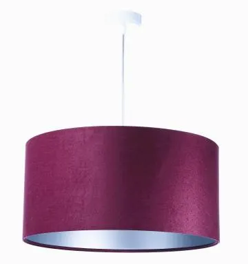 Lampa wisząca HOME 50 fioletowa/srebrna