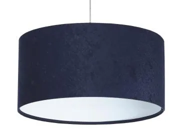 Lampa wisząca HOME 30 granatowa/biała