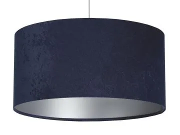 Lampa wisząca HOME 30 granatowa/srebrna