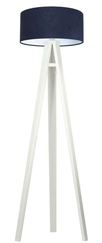 Lampa stojąca HOME 40 granatowa/biała/biała