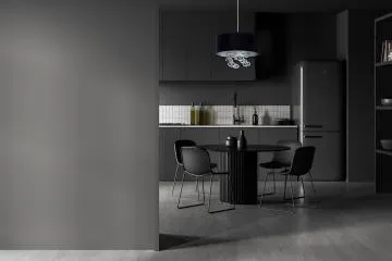 Lampa wisząca BUBBLE LIGHT 60cm czarna