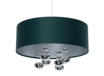 Lampa wisząca BUBBLE LIGHT 50cm zielona