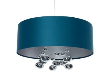 Lampa wisząca BUBBLE LIGHT 40cm granatowa