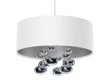 Lampa wisząca BUBBLE LIGHT 50cm biała