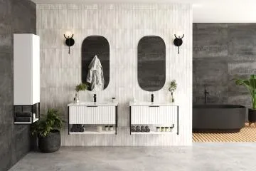 Szafka pod umywalkę TURF WHITE MARENGO 80-1S 80cm biała