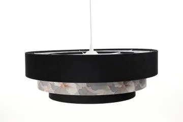 Lampa wisząca TRIO MIX czarna/wielokolorowa