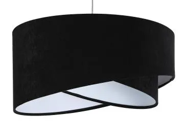 Lampa wisząca GEMSTONE czarna/biała